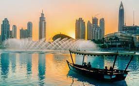 Dubai Fountain Show and Lake Ride